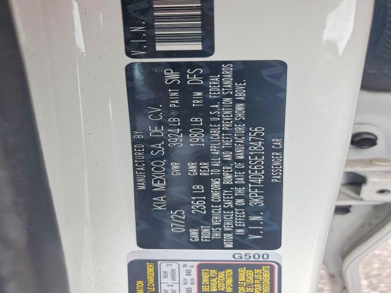 Продажа на аукционе авто 2025 Kia K4, vin: 3KPFT4DE6SE184756, номер лота: 63573366