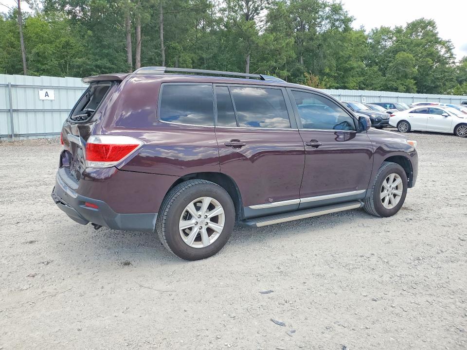 64711746 :رقم المزاد ، 5TDZK3EH0DS129456 vin ، 2013 Toyota Highlander مزاد بيع