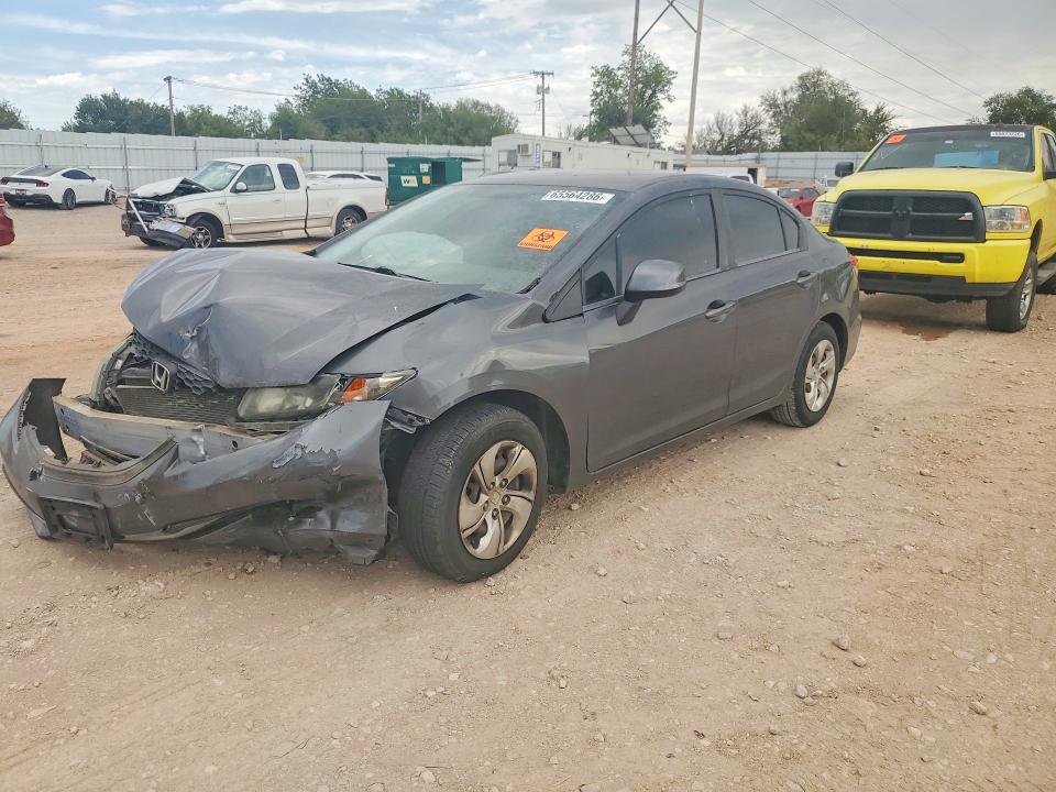 65564286 :رقم المزاد ، 2HGFB2F54DH571660 vin ، 2013 Honda Civic مزاد بيع