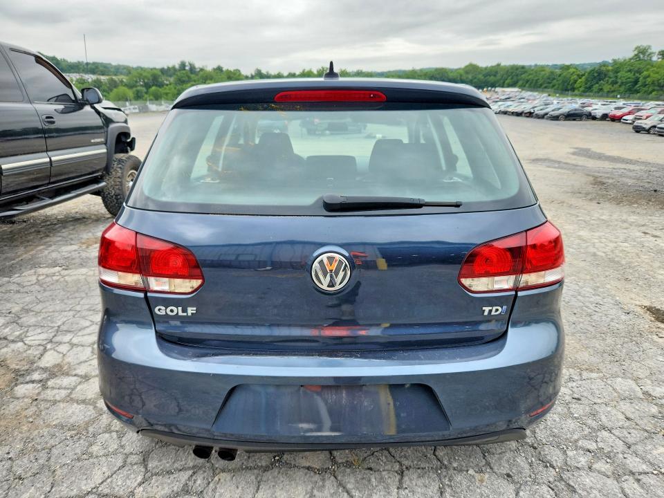 2013 Volkswagen Golf მანქანა იყიდება აუქციონზე, vin: WVWNM7AJ6DW014384, აუქციონის ნომერი: 63443486