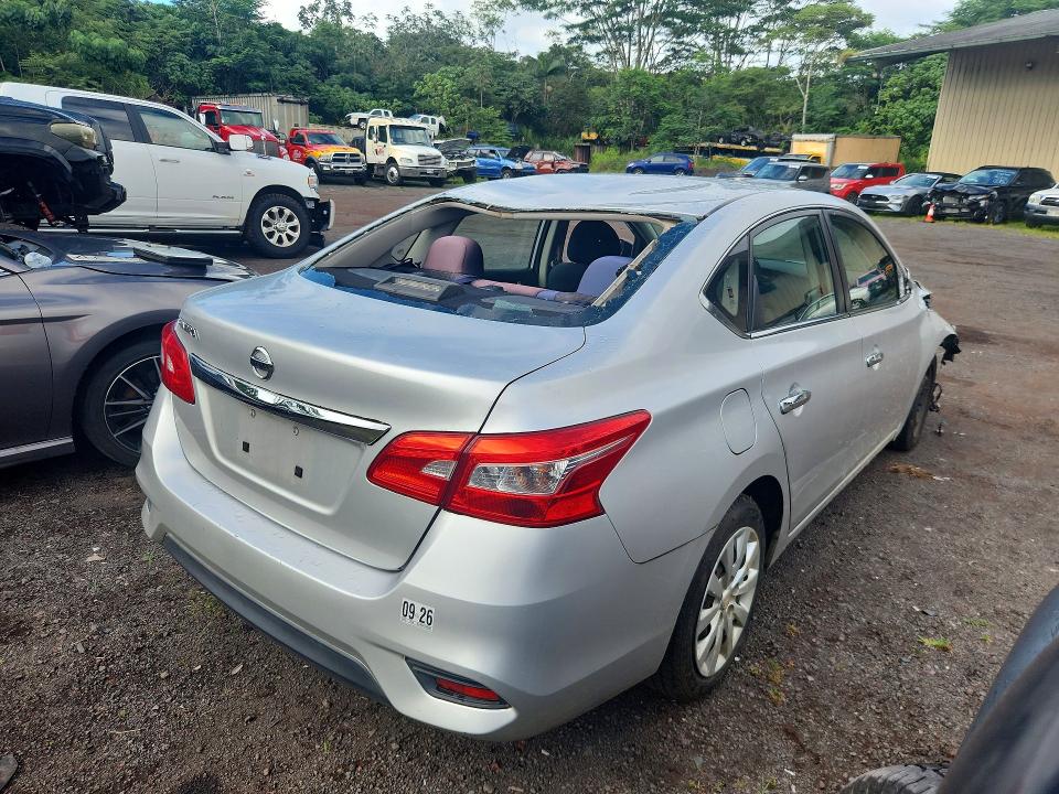 63967166 :رقم المزاد ، 3N1AB7APXKY282386 vin ، 2019 Nissan Sentra مزاد بيع