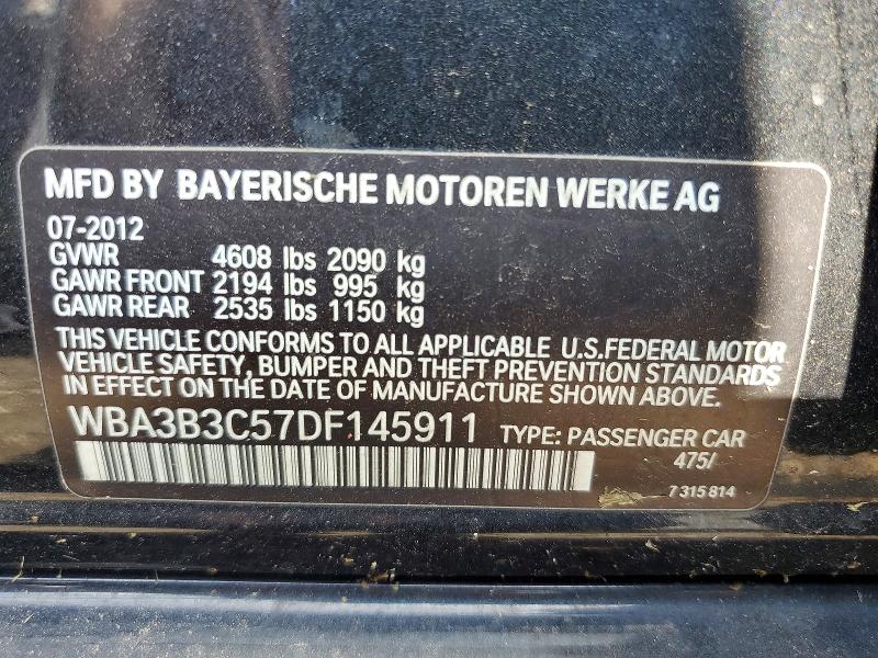 Продаж на аукціоні авто 2013 Bmw 328, vin: WBA3B3C57DF145911, номер лоту: 65129216
