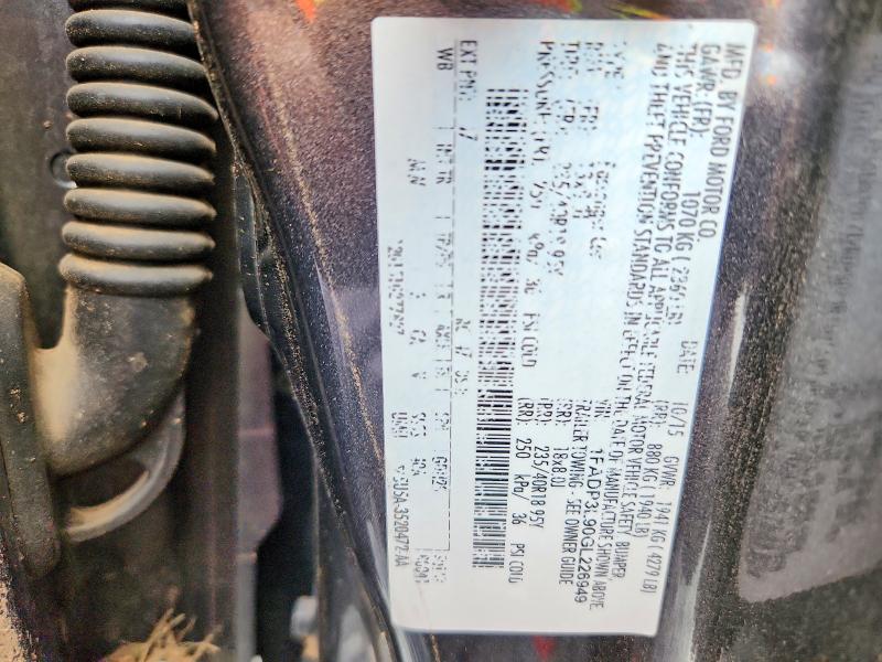 Aukcja sprzedaży 2016 Ford Focus, vin: 1FADP3L90GL226949, numer aukcji: 64215396