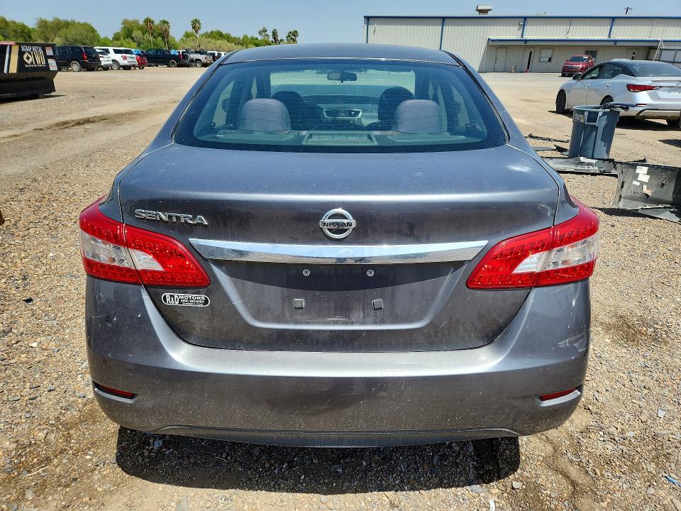 2015 Nissan Sentra მანქანა იყიდება აუქციონზე, vin: 3N1AB7AP3FY328341, აუქციონის ნომერი: 67102606