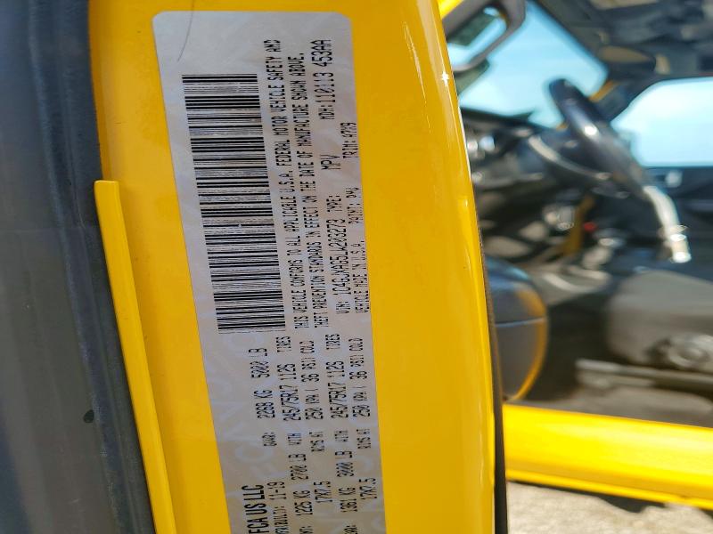 Продаж на аукціоні авто 2020 Jeep Wrangler, vin: 1C4GJXAG5LW203273, номер лоту: 54548316