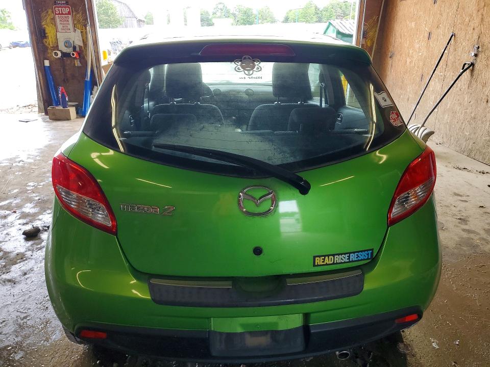 2011 Mazda Mazda2 მანქანა იყიდება აუქციონზე, vin: JM1DE1HZ6B0130153, აუქციონის ნომერი: 63122816