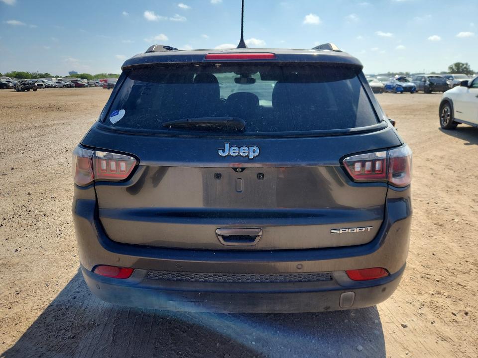 2018 Jeep Compass მანქანა იყიდება აუქციონზე, vin: 3C4NJCABXJT133549, აუქციონის ნომერი: 66528676