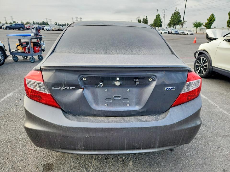2012 Honda Civic მანქანა იყიდება აუქციონზე, vin: 2HGFB2F61CH519605, აუქციონის ნომერი: 63777476