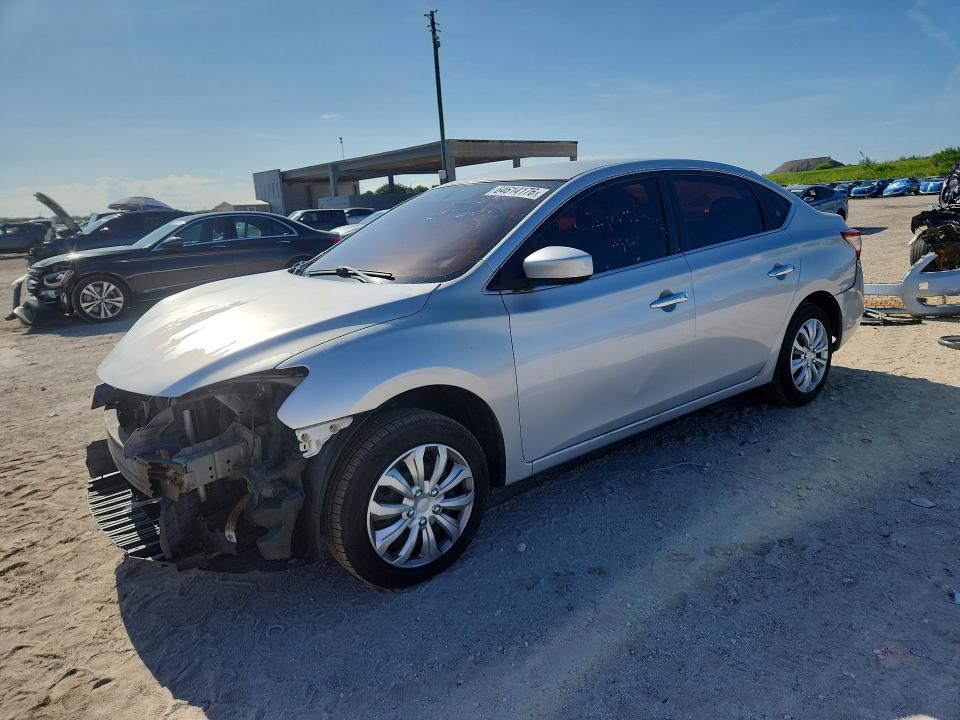 2015 Nissan Sentra მანქანა იყიდება აუქციონზე, vin: 3N1AB7AP6FL652770, აუქციონის ნომერი: 64614176
