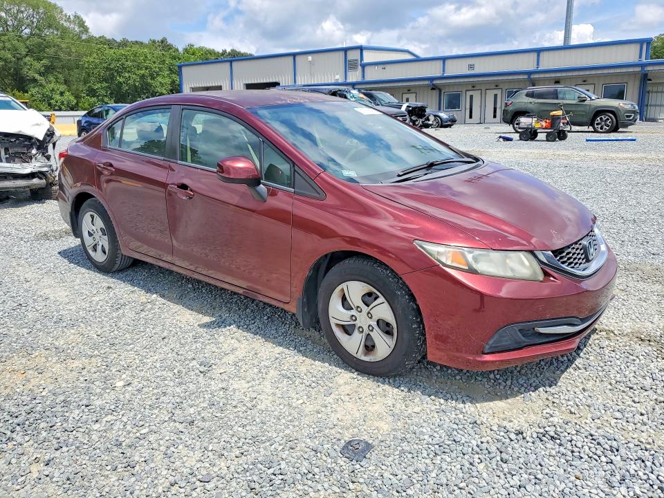 2013 Honda Civic მანქანა იყიდება აუქციონზე, vin: 2HGFB2F50DH586110, აუქციონის ნომერი: 63756996