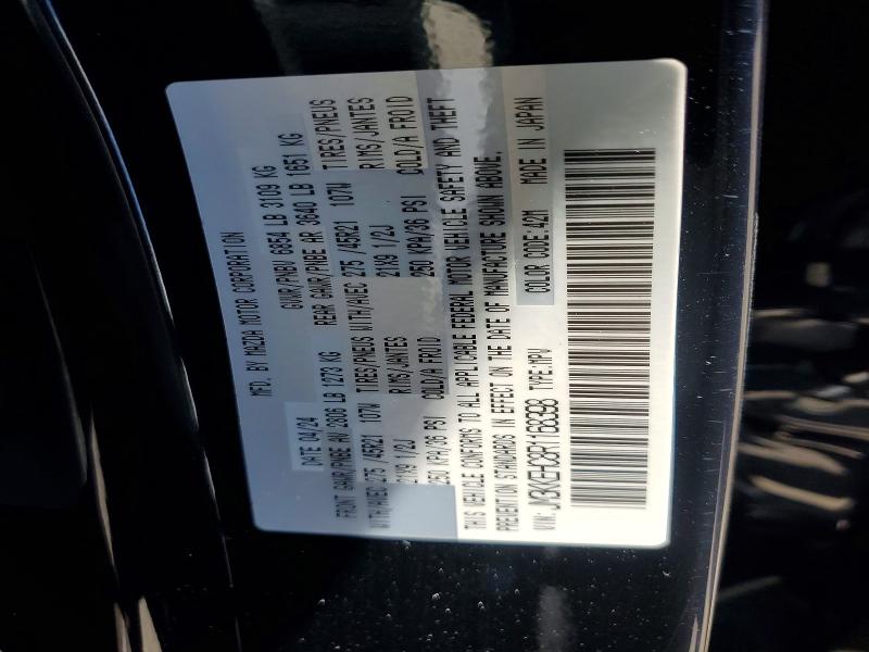 Aukcja sprzedaży 2024 Mazda Cx-90, vin: JM3KKEHC8R1168398, numer aukcji: 66206856