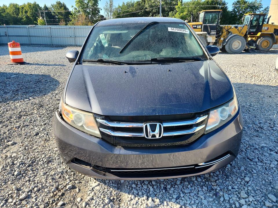 Продажа на аукционе авто 2014 Honda Odyssey, vin: 5FNRL5H48EB097072, номер лота: 66700026