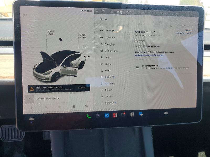 Продажа на аукционе авто 2021 Tesla Model 3, vin: 5YJ3E1EA9MF998050, номер лота: 64857576