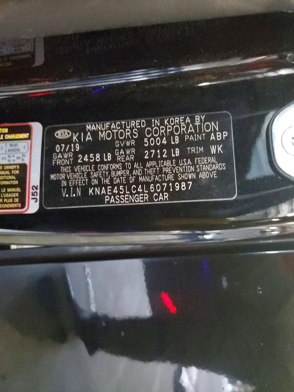 Продаж на аукціоні авто 2020 Kia Stinger, vin: KNAE45LC4L6071987, номер лоту: 65337736