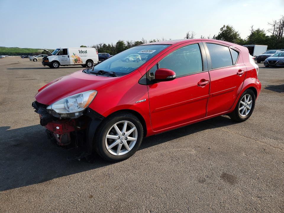 2013 Toyota Prius C მანქანა იყიდება აუქციონზე, vin: JTDKDTB37D1032238, აუქციონის ნომერი: 64835266