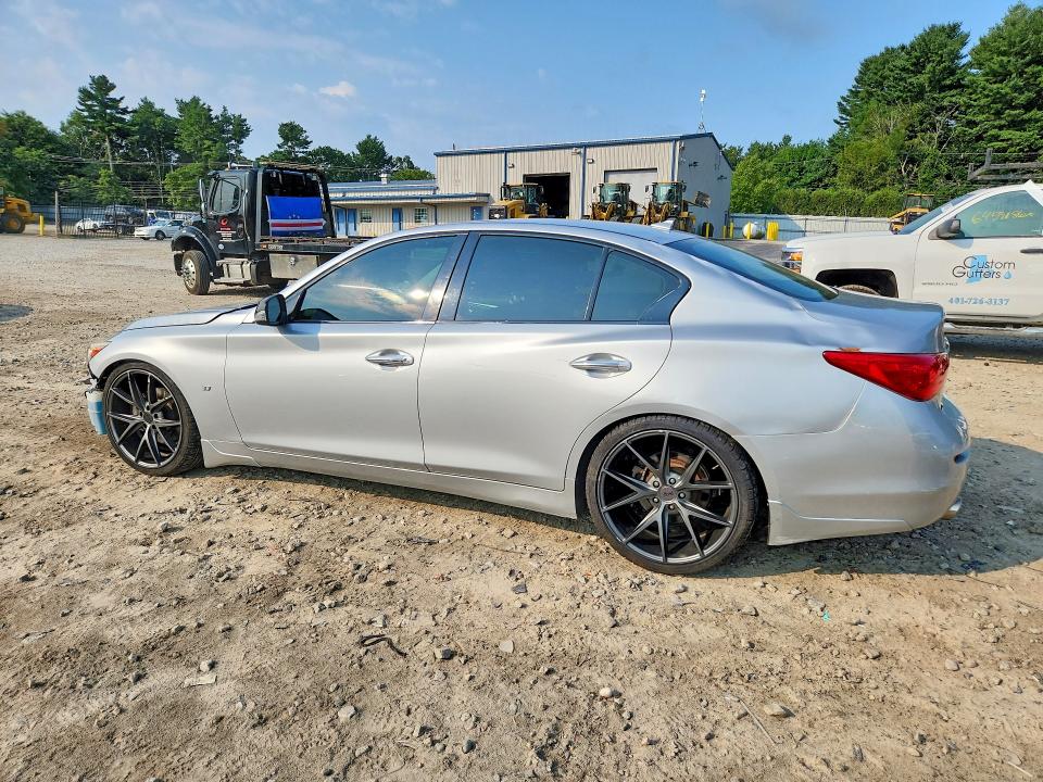 2015 Infiniti Q50 მანქანა იყიდება აუქციონზე, vin: JN1BV7AR5FM410393, აუქციონის ნომერი: 65005196