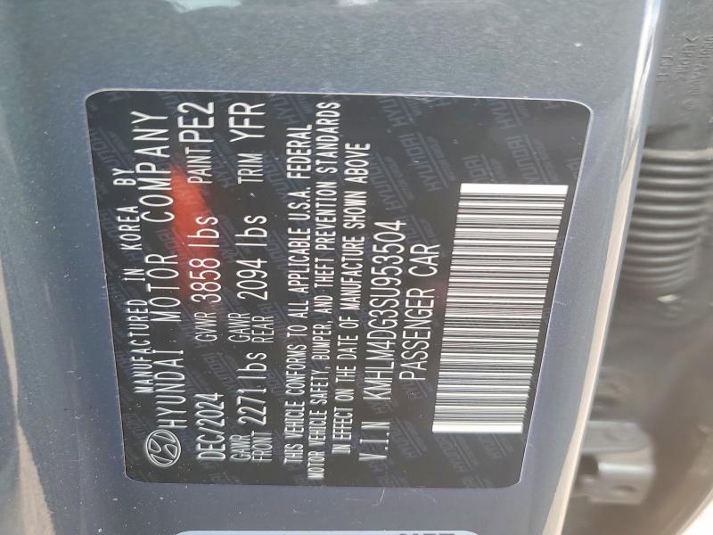 2025 Hyundai Elantra მანქანა იყიდება აუქციონზე, vin: KMHLM4DG3SU953504, აუქციონის ნომერი: 64131546
