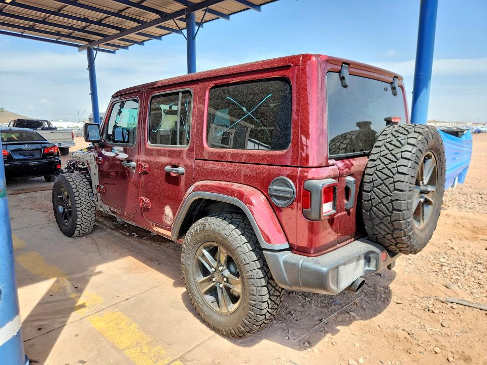 2022 Jeep Wrangler Unlimited მანქანა იყიდება აუქციონზე, vin: 1C4HJXEG3NW105943, აუქციონის ნომერი: 66821266