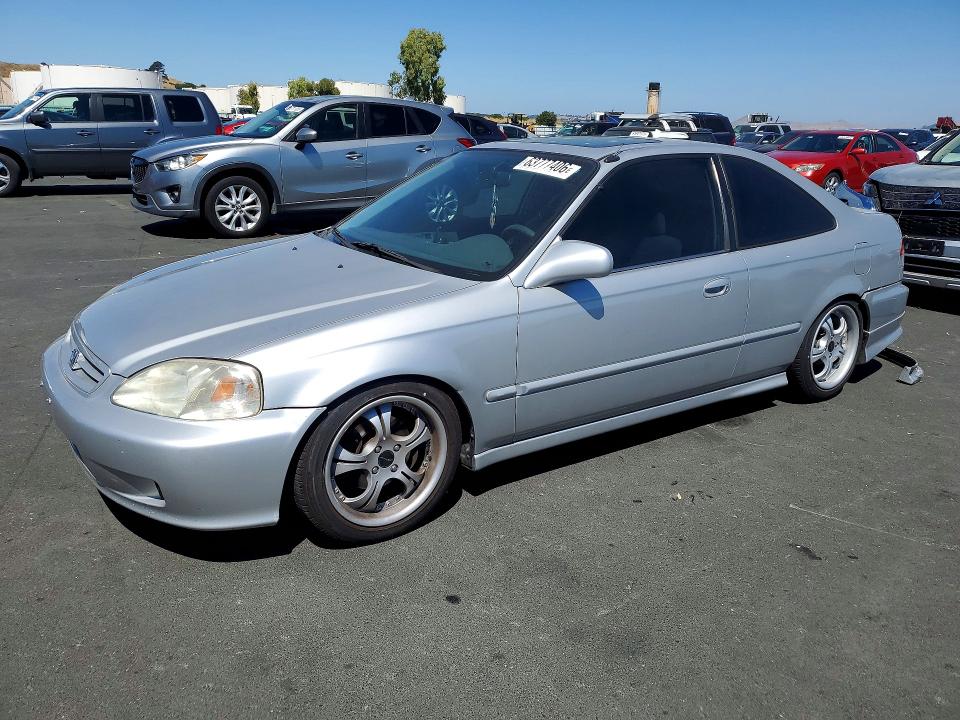 2000 Honda Civic მანქანა იყიდება აუქციონზე, vin: 1HGEJ8142YL012438, აუქციონის ნომერი: 63777406