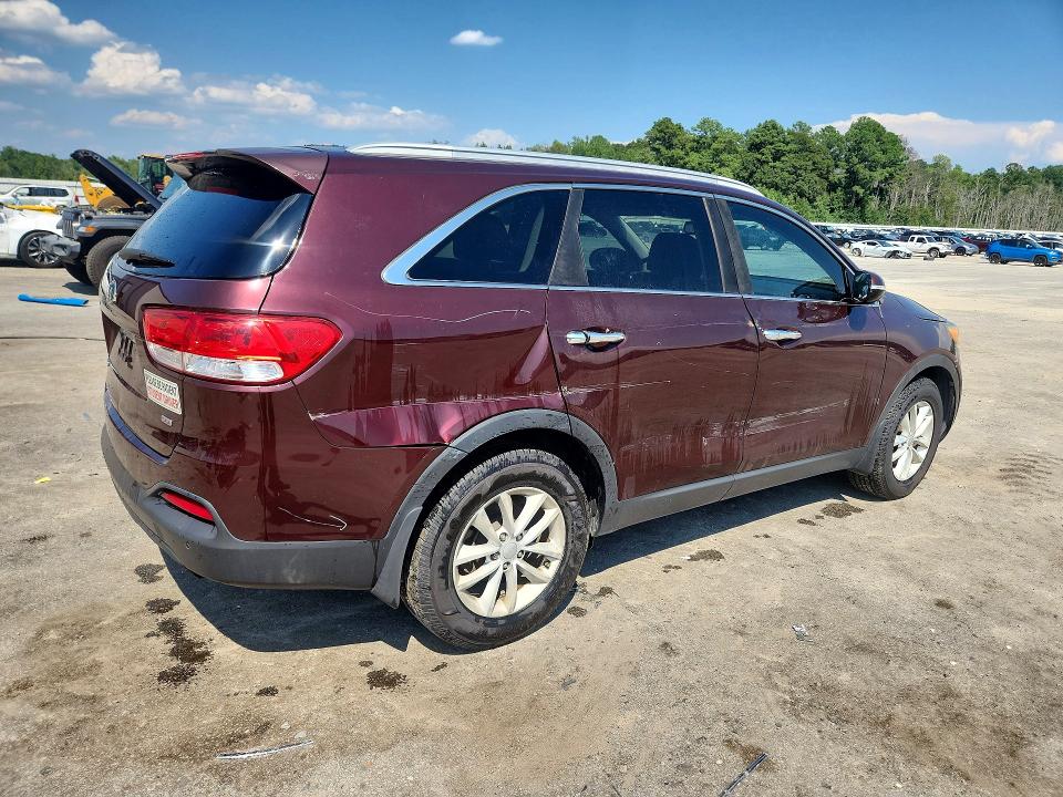 2017 Kia Sorento მანქანა იყიდება აუქციონზე, vin: 5XYPG4A3XHG262155, აუქციონის ნომერი: 66431976