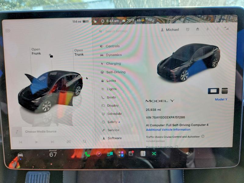 Aukcja sprzedaży 2023 Tesla Model Y, vin: 7SAYGDEEXPA151286, numer aukcji: 65501166