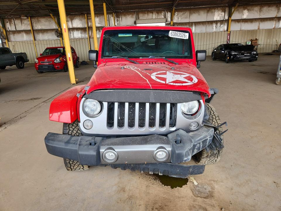 2014 Jeep Wrangler Unlimited მანქანა იყიდება აუქციონზე, vin: 1C4BJWDG5EL216173, აუქციონის ნომერი: 63863526