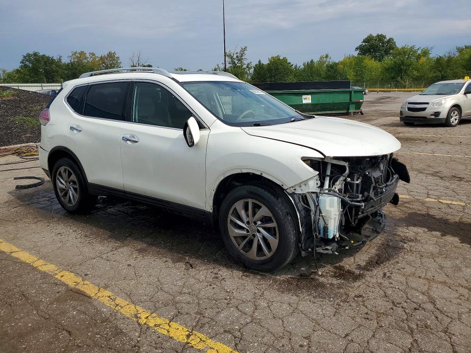 66619576 :رقم المزاد ، 5N1AT2MV8FC760595 vin ، 2015 Nissan Rogue مزاد بيع