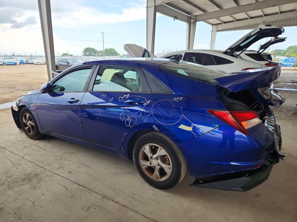 2021 Hyundai Elantra მანქანა იყიდება აუქციონზე, vin: 5NPLL4AG7MH053049, აუქციონის ნომერი: 65808716