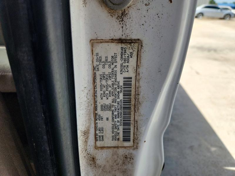 Aukcja sprzedaży 2001 Toyota Tacoma, vin: 5TEVL52NX1Z805105, numer aukcji: 65185756