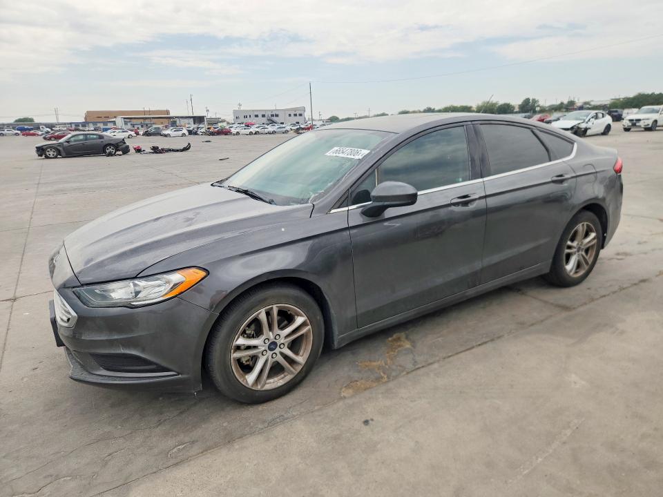 66547806 :رقم المزاد ، 3FA6P0HD7JR176550 vin ، 2018 Ford Fusion مزاد بيع