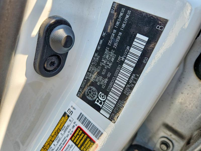Aukcja sprzedaży 2020 Toyota Highlander, vin: 5TDGBRCH2LS009301, numer aukcji: 63636396