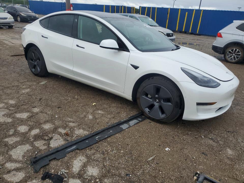 65259236 :رقم المزاد ، 5YJ3E1EB1NF184016 vin ، 2022 Tesla Model 3 مزاد بيع
