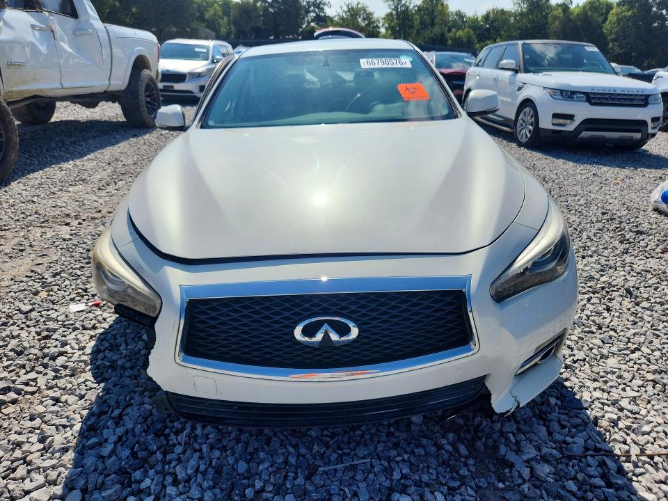 66790576 :رقم المزاد ، JN1BV7ARXEM705777 vin ، 2014 Infiniti Q50 مزاد بيع
