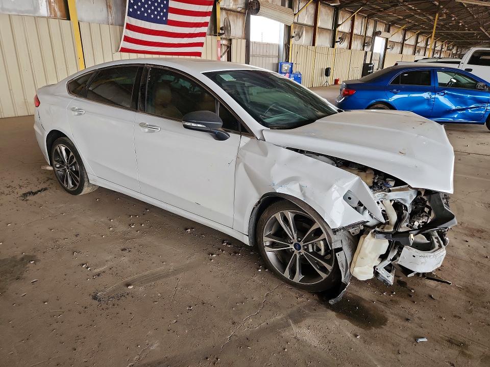 Auction sale of the 2019 Ford Fusion, vin: 3FA6P0K95KR253034, lot number: 63810376