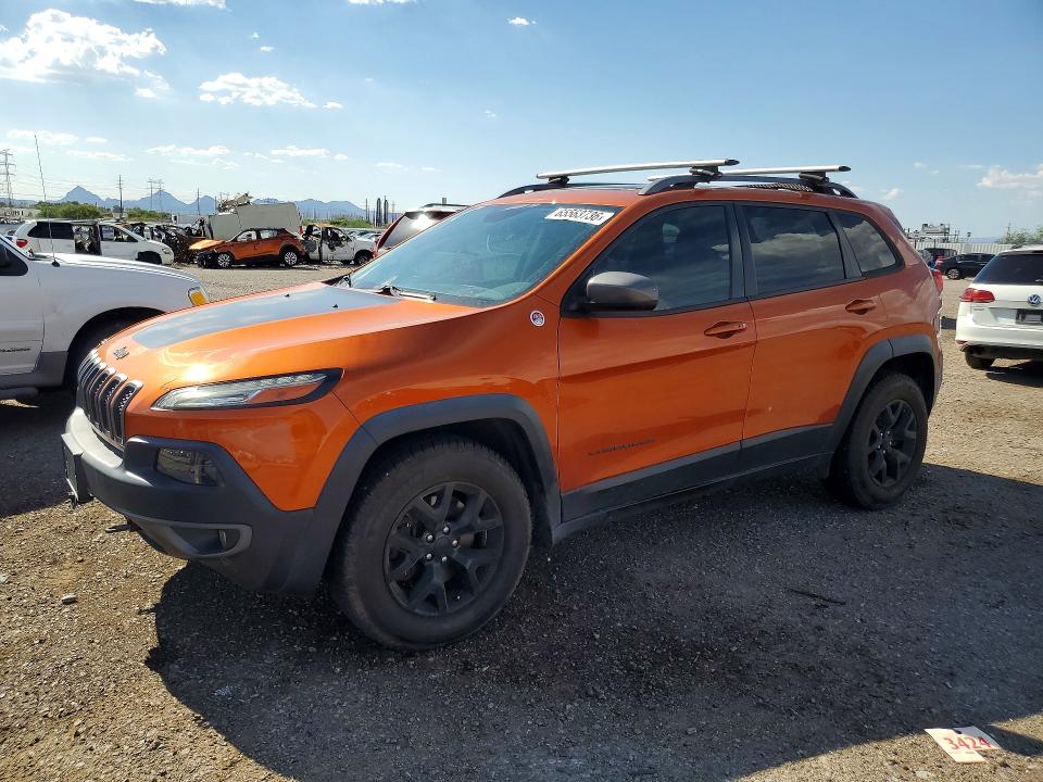 65563736 :رقم المزاد ، 1C4PJMBS7GW277821 vin ، 2016 Jeep Cherokee مزاد بيع