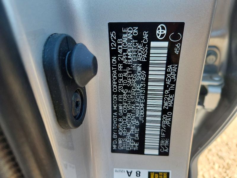 Продаж на аукціоні авто 2026 Toyota Corolla Hybrid, vin: JTDBCMFE4T3131459, номер лоту: 66169346