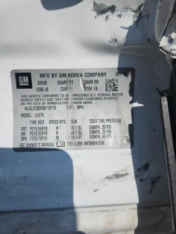 63770546 :رقم المزاد ، KL4CJCSBXGB710719 vin ، 2016 Buick Encore مزاد بيع