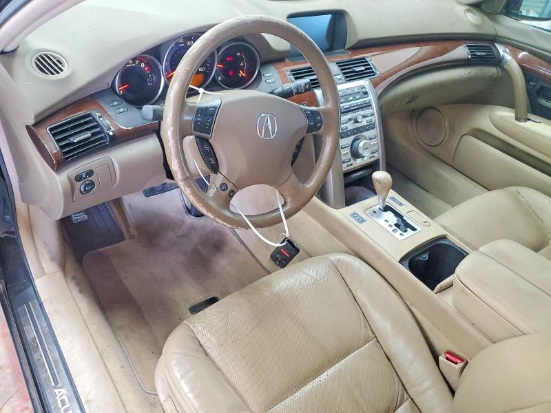 2007 Acura Rl მანქანა იყიდება აუქციონზე, vin: JH4KB16667C004890, აუქციონის ნომერი: 66285536