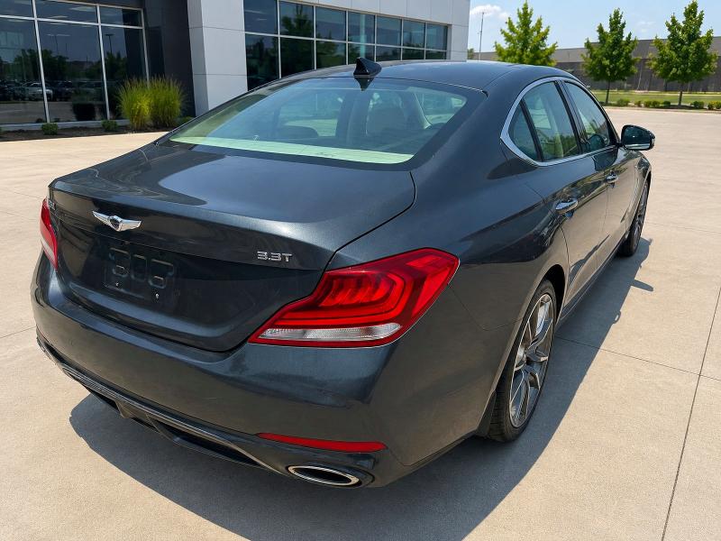2019 Genesis G70 მანქანა იყიდება აუქციონზე, vin: KMTG34LE8KU015136, აუქციონის ნომერი: 65404206