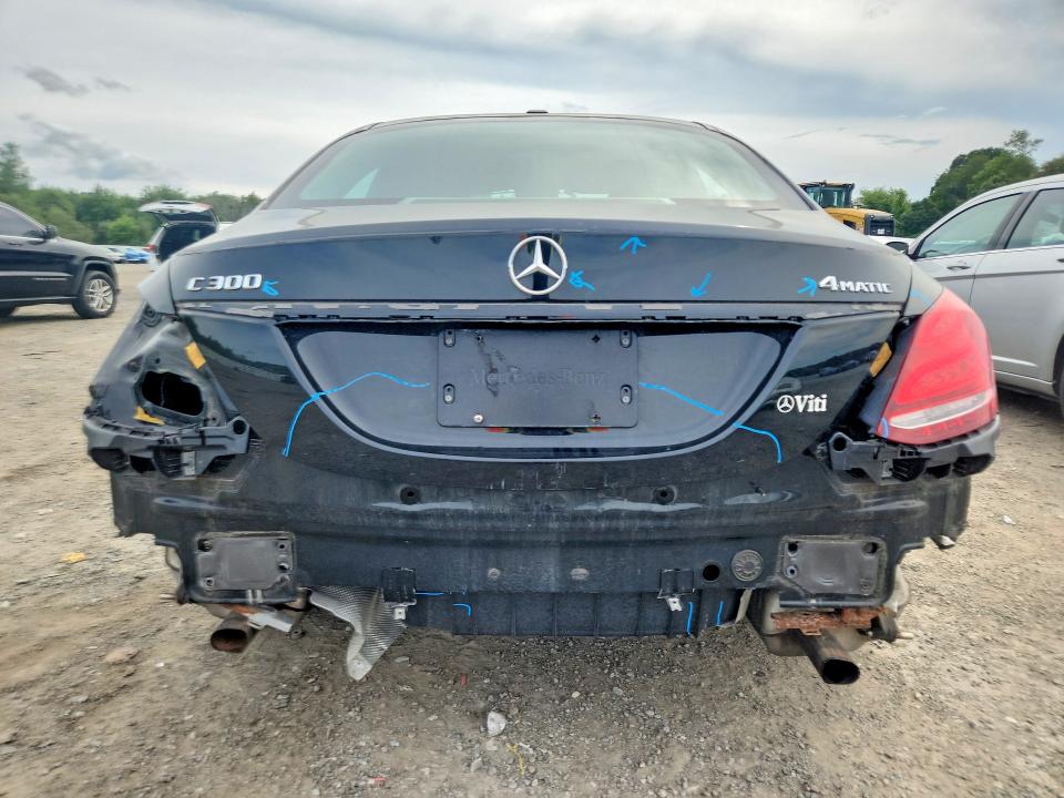 2016 Mercedes-benz C მანქანა იყიდება აუქციონზე, vin: 55SWF4KB7GU165892, აუქციონის ნომერი: 66088226