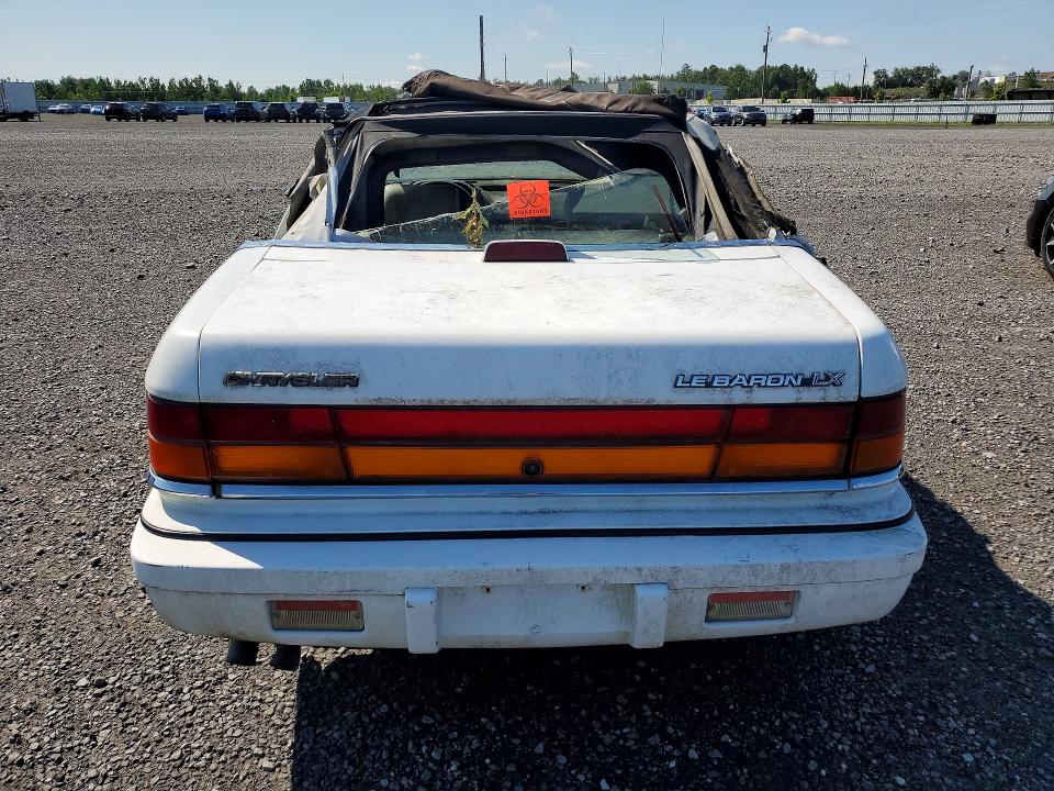 Продажа на аукционе авто 1994 Chrysler Lebaron, vin: 1C3EU4534RF261540, номер лота: 64448336