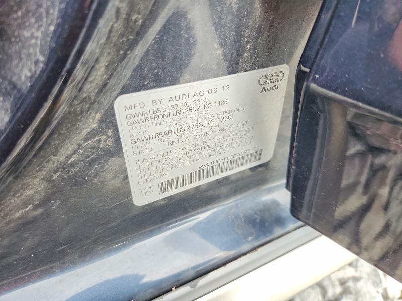 Aukcja sprzedaży 2013 Audi A4 Allroad, vin: WA1UFAFL3DA082100, numer aukcji: 64748636