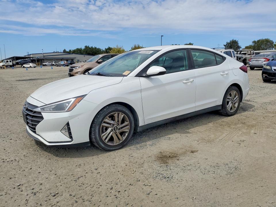 2019 Hyundai Elantra მანქანა იყიდება აუქციონზე, vin: 5NPD84LF1KH480735, აუქციონის ნომერი: 66838096