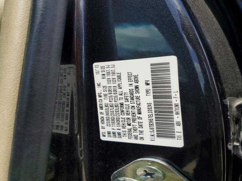 64776256 :رقم المزاد ، 5J8TB3H57EL009245 vin ، 2014 Acura Rdx مزاد بيع