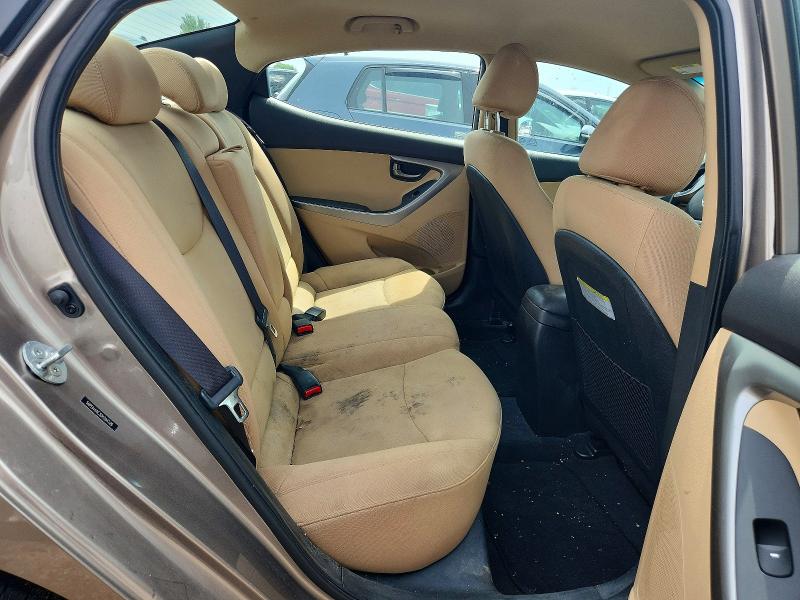 64644166 :رقم المزاد ، 5NPDH4AE3DH394226 vin ، 2013 Hyundai Elantra مزاد بيع