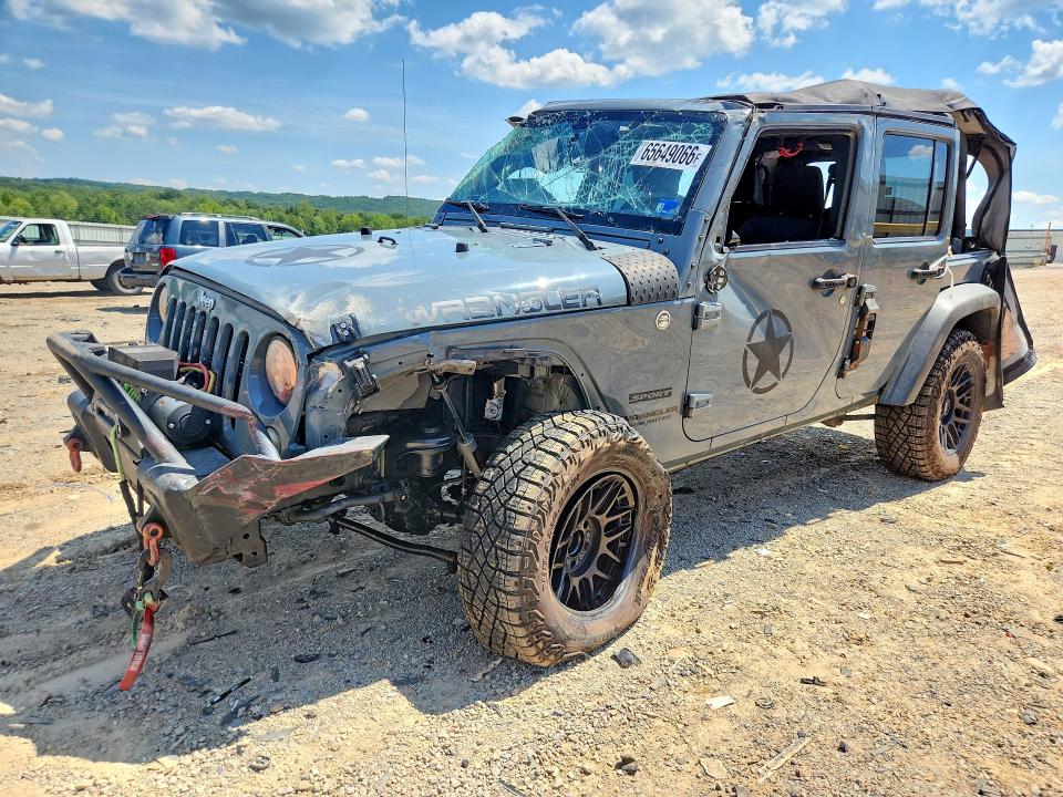 65649066 :رقم المزاد ، 1C4BJWDG8FL774178 vin ، 2015 Jeep Wrangler Unlimited مزاد بيع