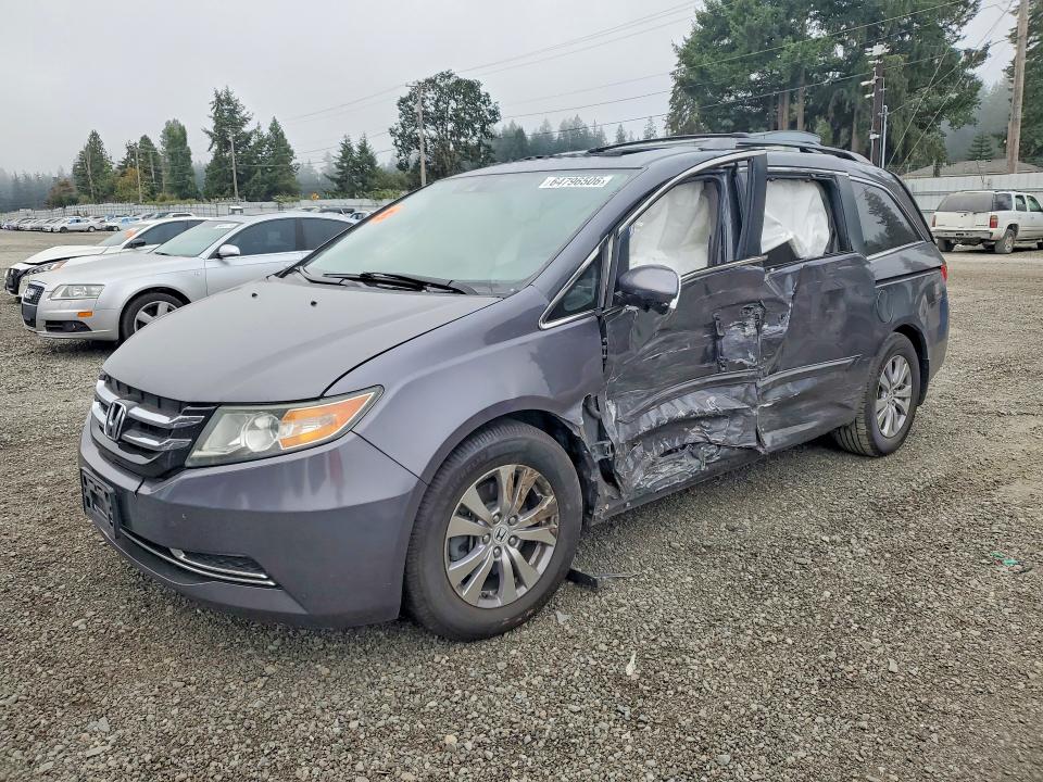 Aukcja sprzedaży 2017 Honda Odyssey, vin: 5FNRL5H61HB003913, numer aukcji: 64796506