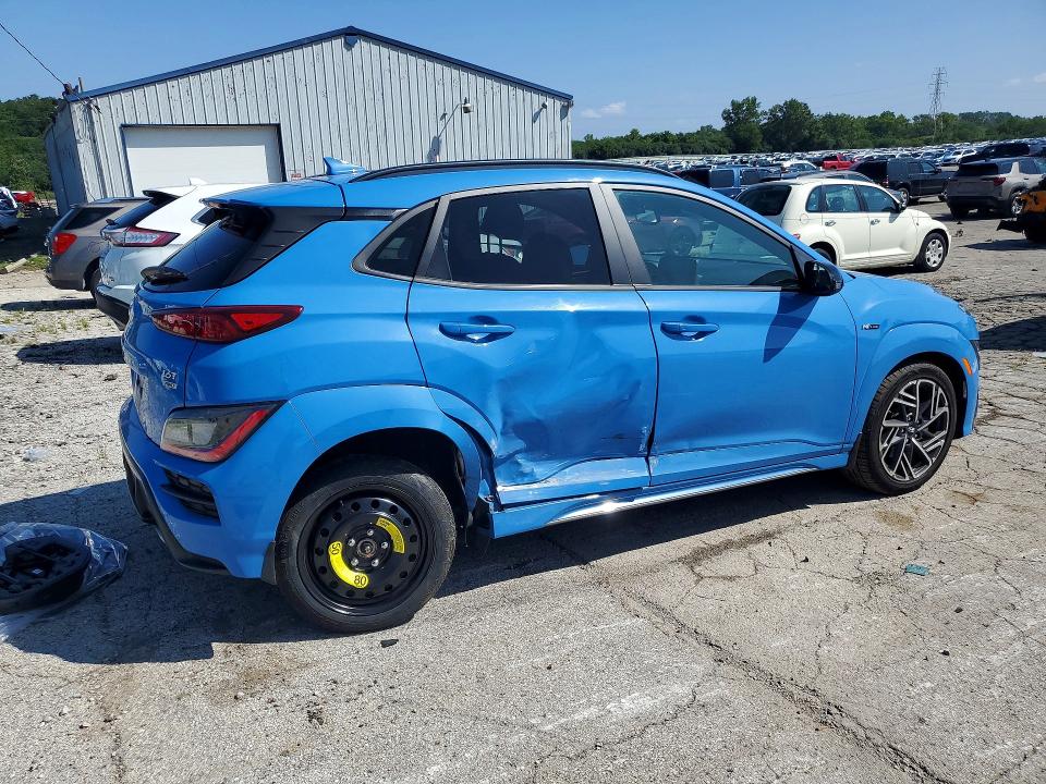 2022 Hyundai Kona მანქანა იყიდება აუქციონზე, vin: KM8K3CA33NU908030, აუქციონის ნომერი: 65484166