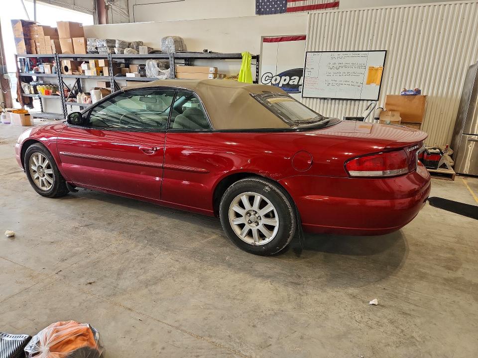 Продажа на аукционе авто 2002 Chrysler Sebring, vin: 1C3EL75R62N240466, номер лота: 64997546