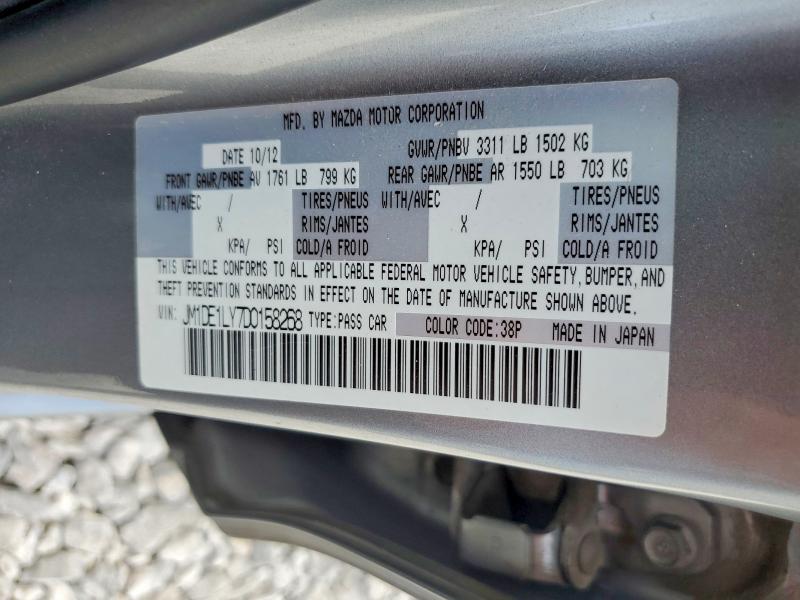 Продажа на аукционе авто 2013 Mazda Mazda2, vin: JM1DE1LY7D0158268, номер лота: 65955226